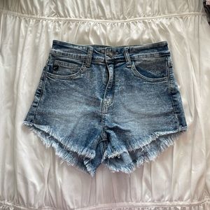 KanCan distressed shorts